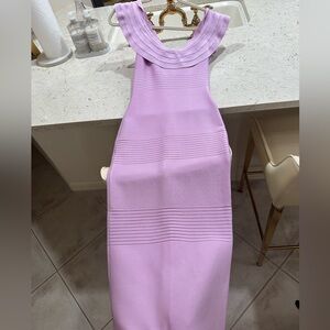 House Of CB | Amadea Off Shoulder Bodycon MIdi Dress | Size Extra Small